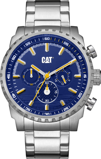 CATERPILLAR PODIUM CHRONO STAINLESS STEEL CHRONOGRAPH
