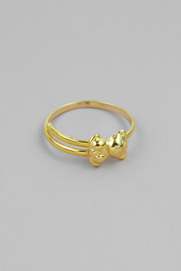Children's teddy bear ring