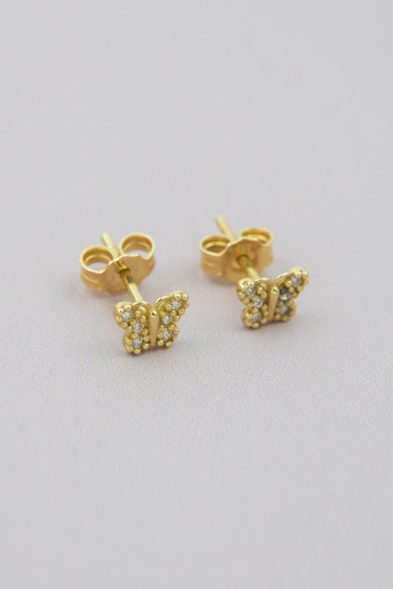 Children's butterfly earrings