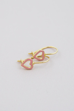 Children's hearts earrings