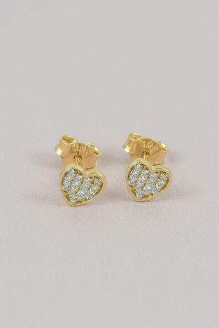 Children's hearts earrings