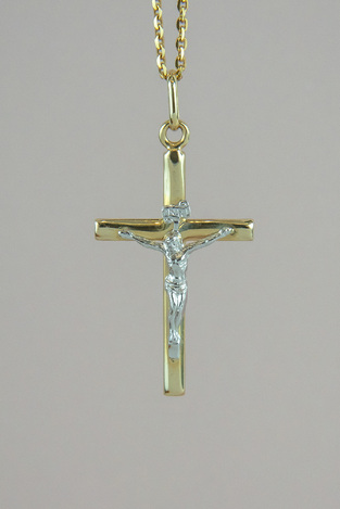 Men's Cross with Crucified