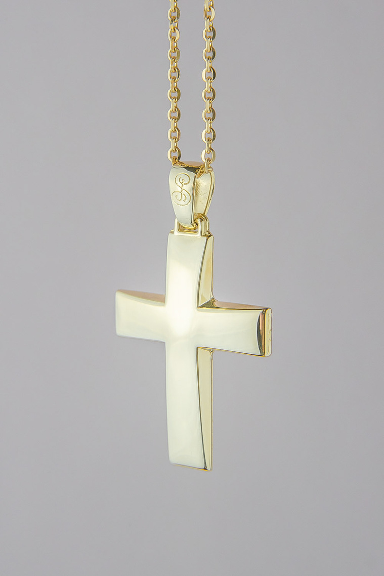 Baptist Cross for Boy  plain