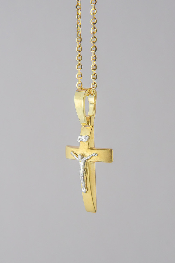 Men's Cross with Crucified