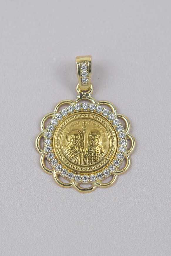 Children's Talisman with Saint Constantine and Helen
