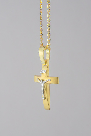 Men's Cross with Crucified
