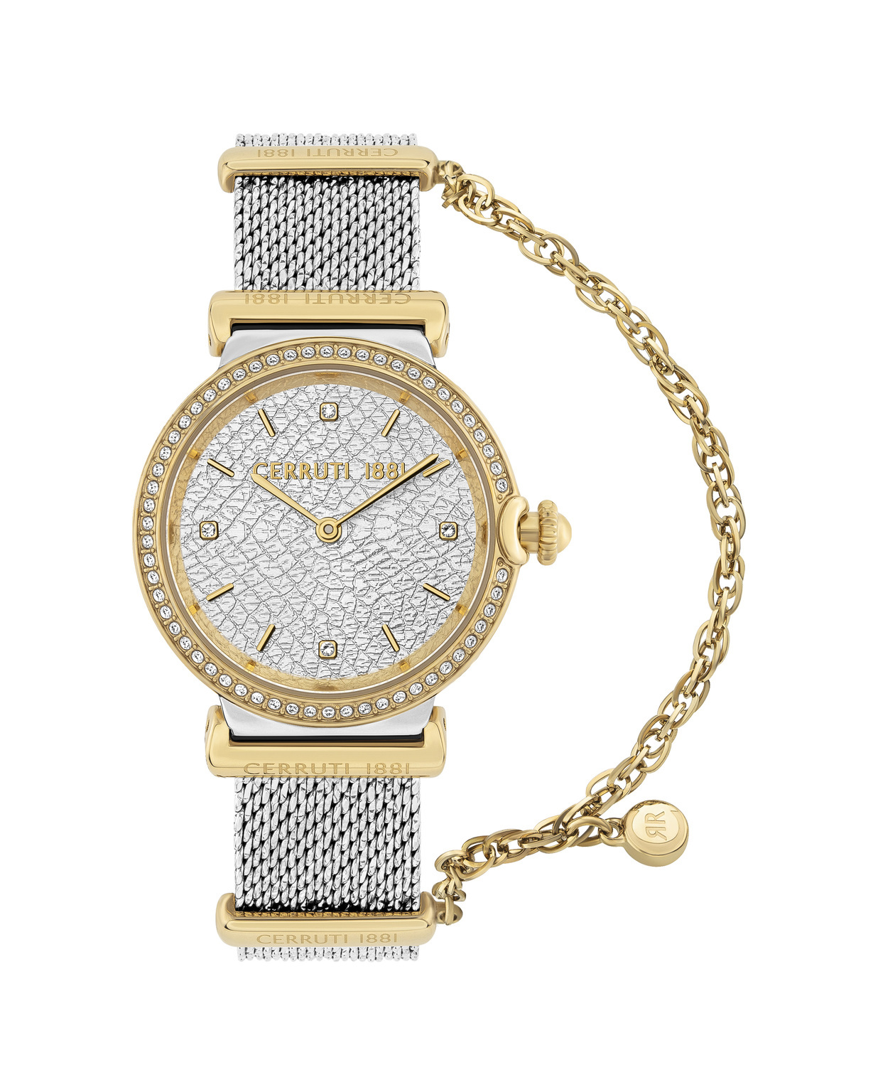 Buy Cerruti 1881 Molveno Silver/Rose Gold Tone Bracelet Watch from the Next  UK online shop
