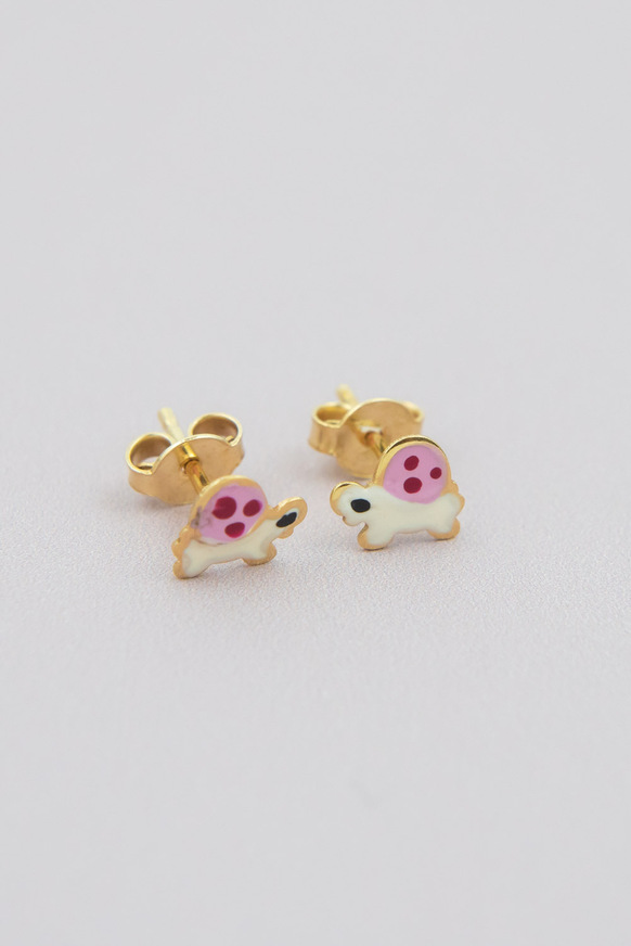 Children's turtle earrings