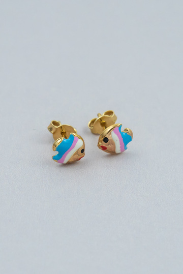 Children's fish earrings