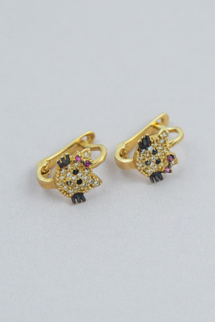 Baby kittens earrings