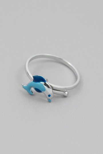 Children's dolphin ring
