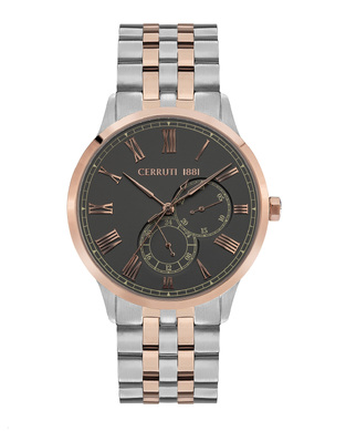 CERRUTI CARZANO STAINLESS STEEL MULTIFUNCTION