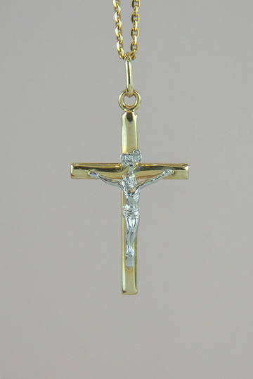 Men's Cross with Crucified